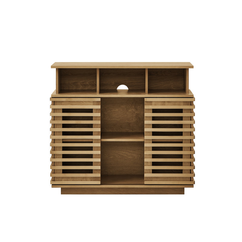 Armoire décorative, Bois naturel