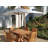 Lusher 120 " W Rectangular Collapsible Market Umbrella with Pulley Lift