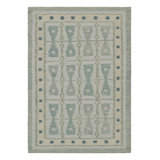 Scandinavian Wool Geometric Area Rug