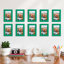 Ensemble de 10 cadres muraux en bois brun de 10 po 3 po x 4 po-90547535-90547537