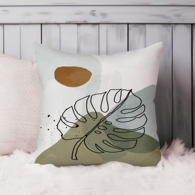 Botanical Leaf Bohemian II Monstera Leaves