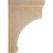 2 1/2"W x 7"D x 10"H Large Gomez Wood Bracket, Maple-31011718-109955994