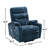 Upholstered Heated Massage Chair-2145766221