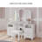 Diellza Vanity Stool