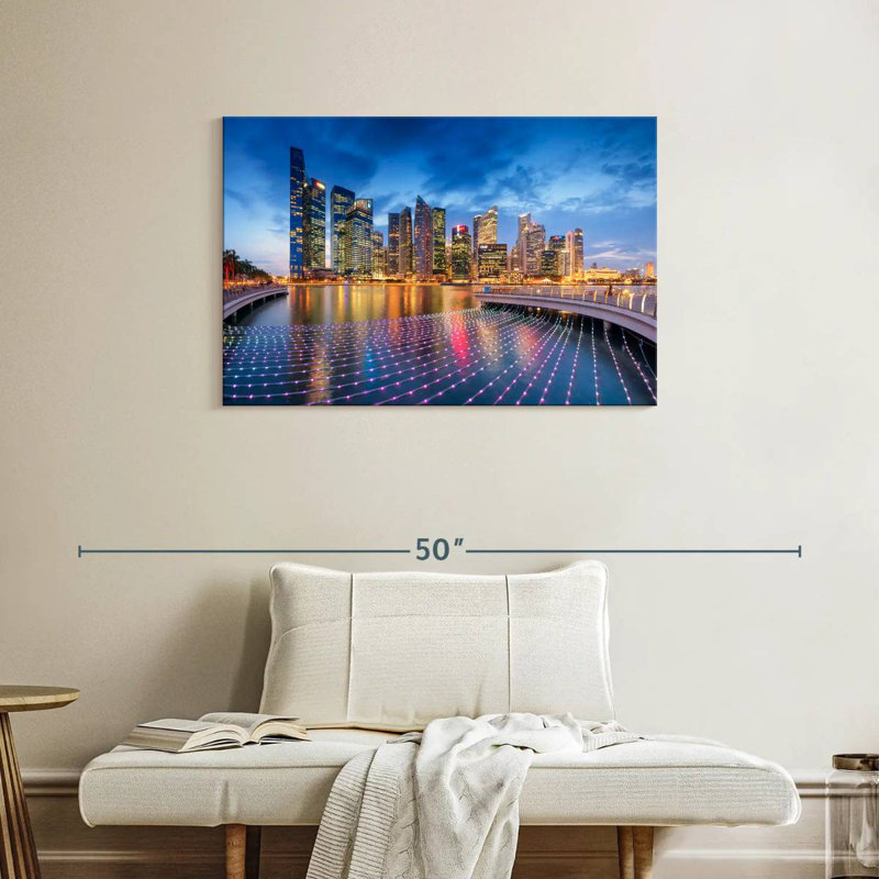 Sireci Singapore Glow, 24" H x 36" W