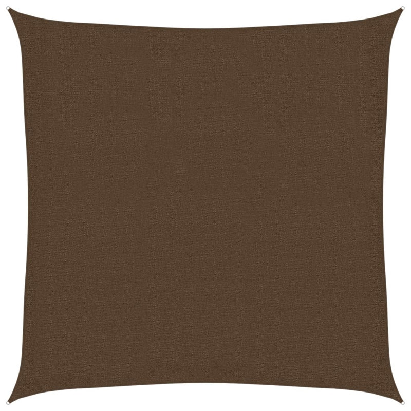 Pesotum Square Shade Sail, Dark Brown, 4.5m x 4.5m