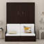 Grand lit escamotable mural avec coussin-112715781