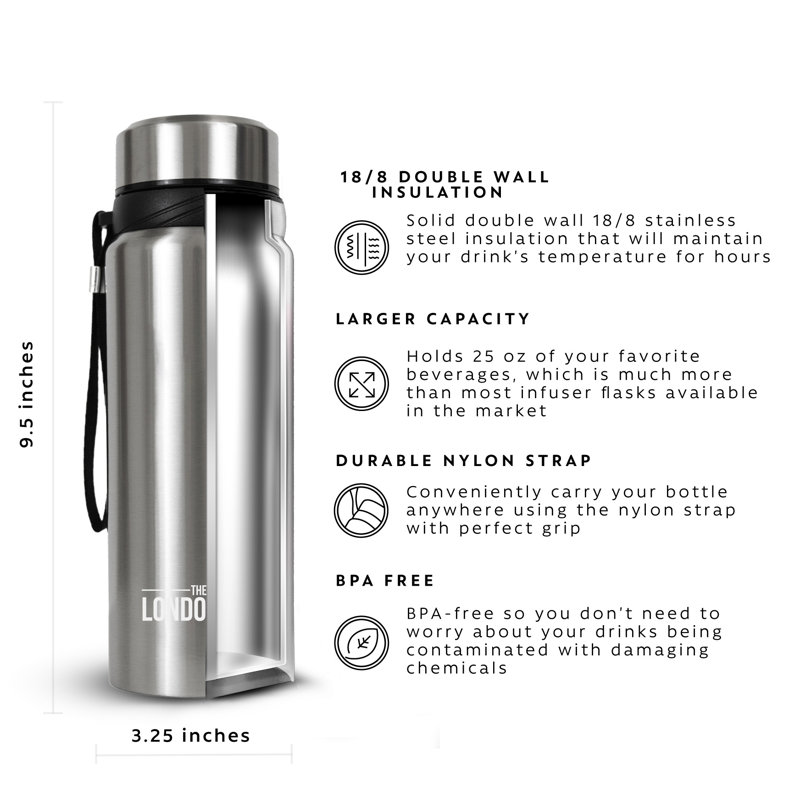 Infuseur à thé London 25 g, Argent