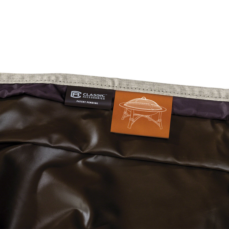 Arlmont & Co. Ayvion Fire Pit Cover, 12" H x 30" W x 30" D