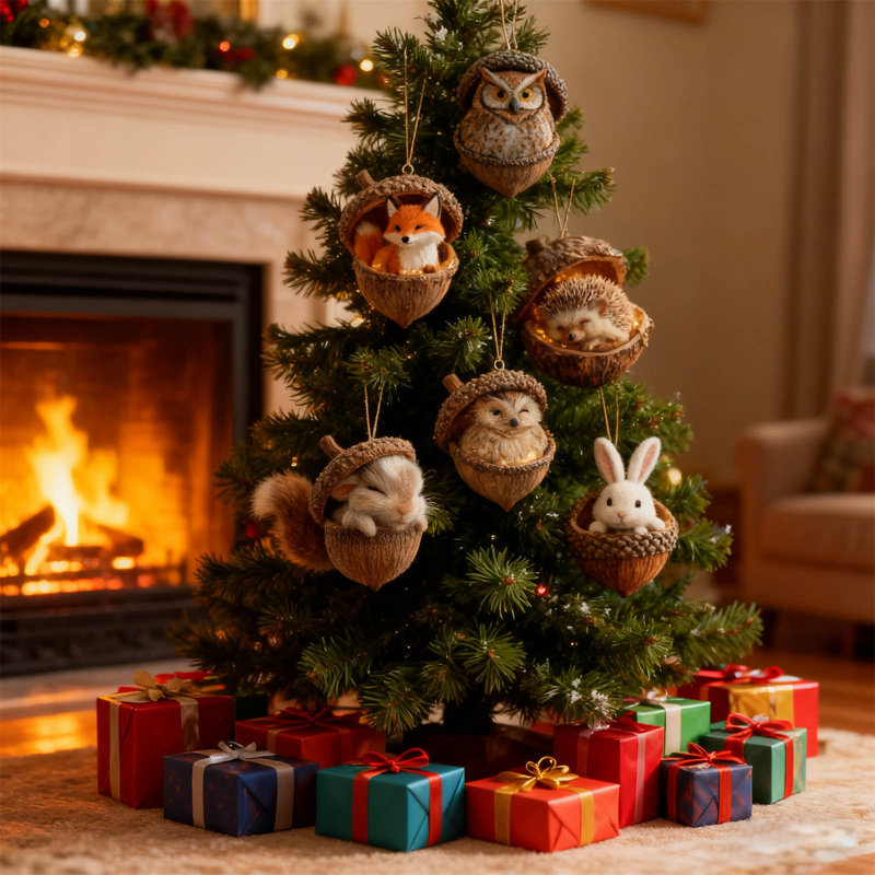 Ornements de Noël 5 pièces