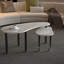 Table basse rotative en bois-616114598