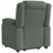  Electric Stand Up Massage Recliner Chair Dark Gray-116118376