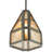 Swirl 1 - Light Timeless Bronze Unique/Statement Pendant