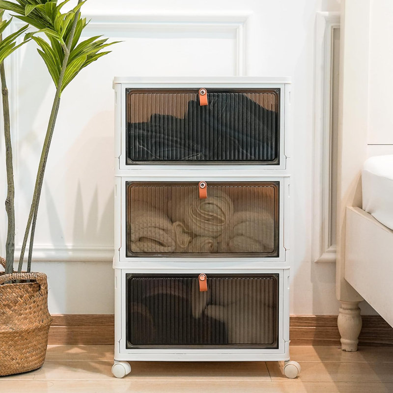 Stackable Storage Box with Wheels