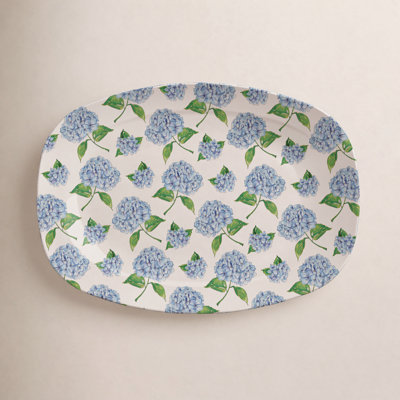 Garden Party Hydrangea Platter