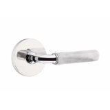 Select Round Privacy (Bed & Bath) Door Lever with Round Rosette