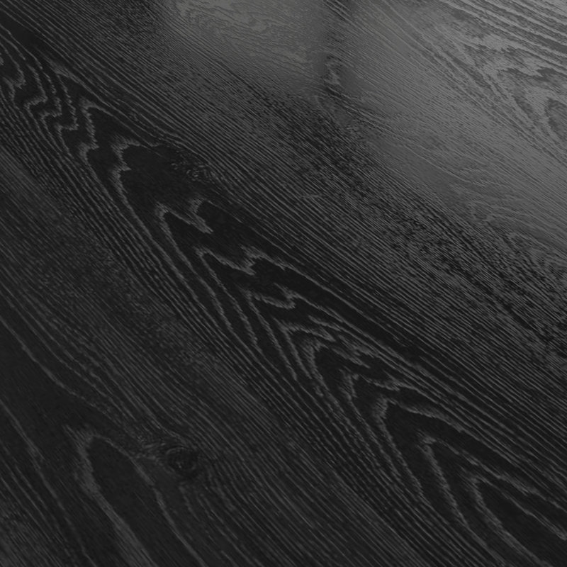 Dining Table Solid Wood Legs, Black, Black