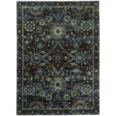 Tapis oriental bleu Tuma