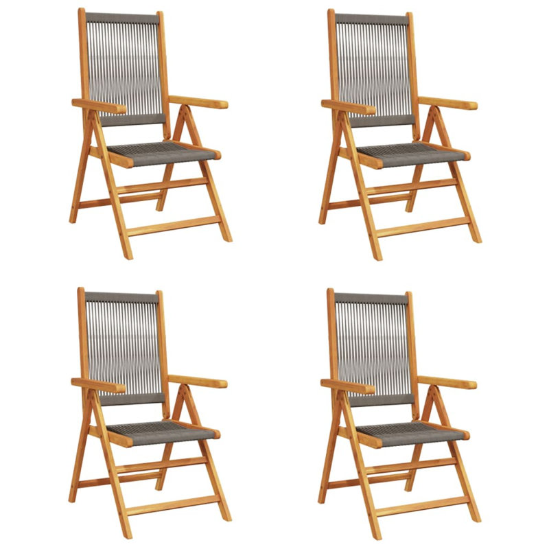 Granham Patio Dining Accent Chair, Grey
