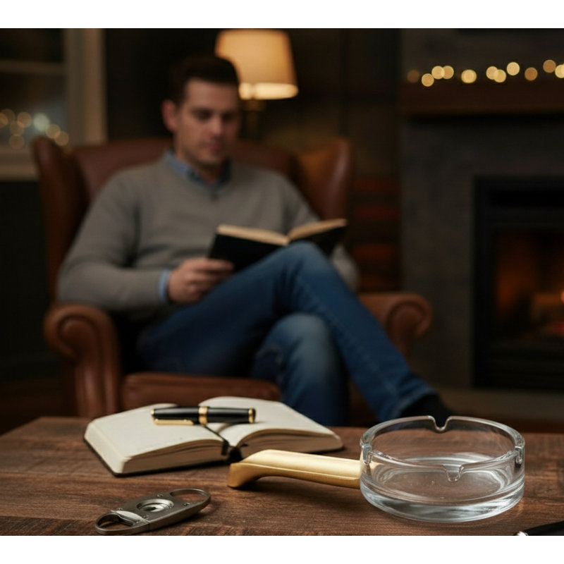 Visol Oregon Clear Glass Cigarette Ashtray