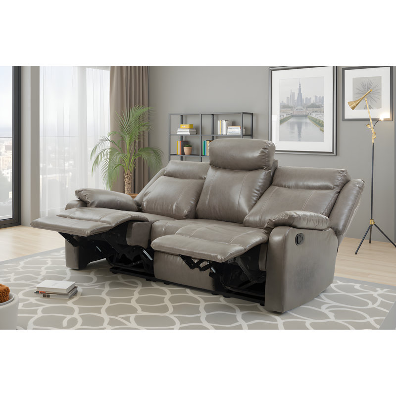 Canapé inclinable Saini, Gris