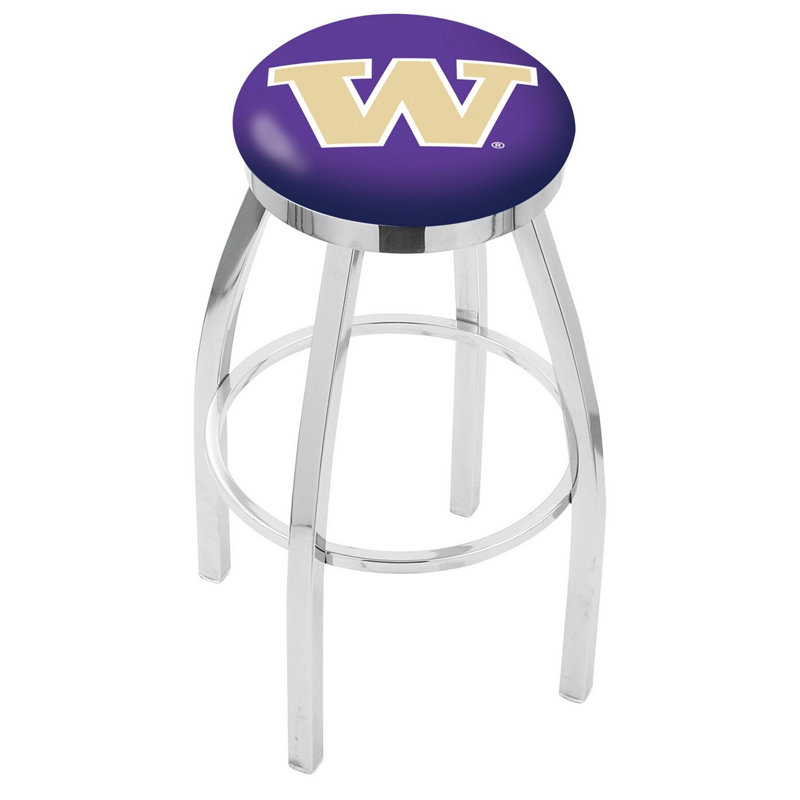 Tabouret tournant 36 "NCAA, Washington, Chrome