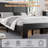 Gambrill Wood Platform Bed Frame,Noise Free,No Box Spring Needed,Large Under Bed Storage-122101446-74112609