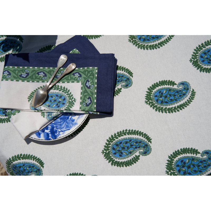 100% Cotton Floral Square Napkin