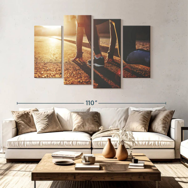 Sireci Athletic Runner, 54" H x 84" W