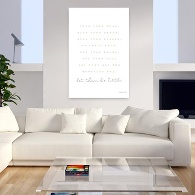 «Let Them Be Little», art contemporain abstrait