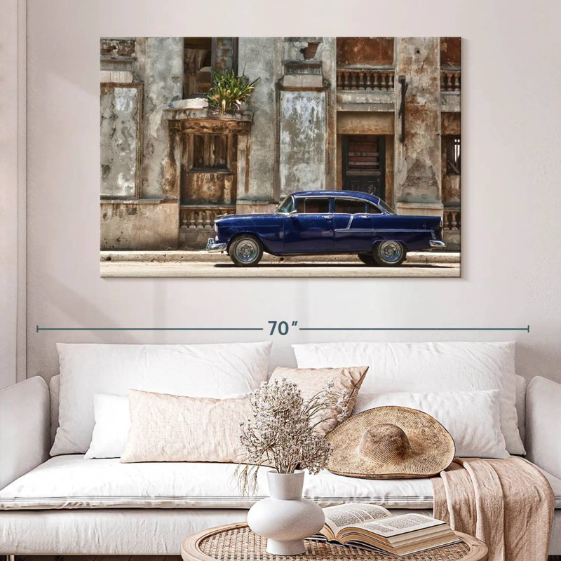 Voiture rétro Mehar Havana, H 34 po x l 51 po