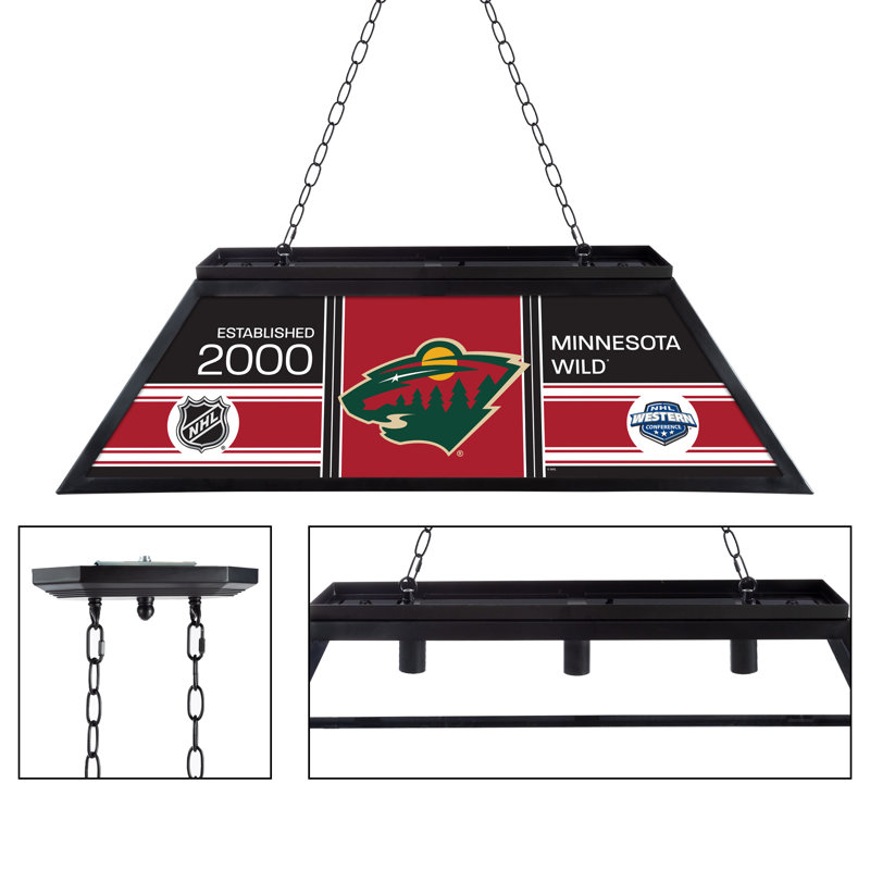 Minnesota Wild Patch  44-Inch Pool Table Light