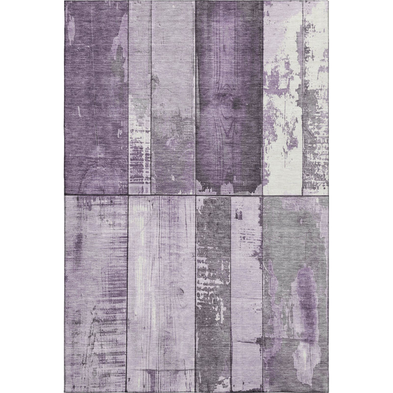 Premium Machine Washable Medena AMF1877 Geometric Rug, Rectangle 10' x 14'