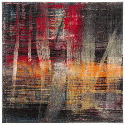 Tapis abstrait Hasseltine Performance