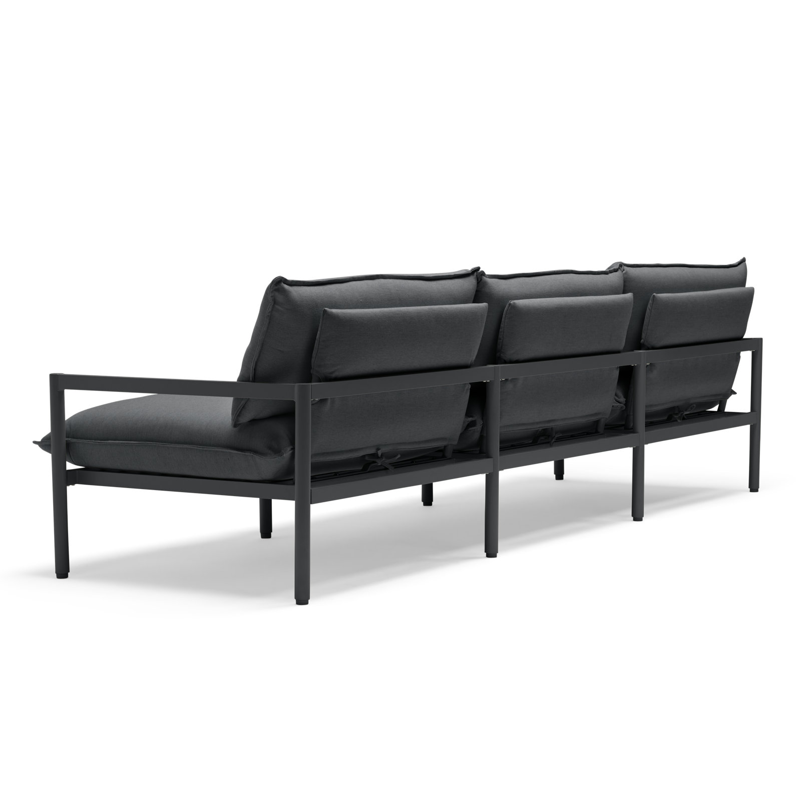 Terra 105" Sunbrella® Patio Sofa, Charcoal