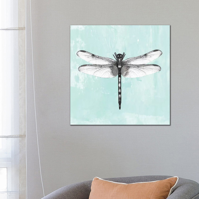 Dragonfly I - Wrapped Canvas Print, 66.04 cm H x 66.04 cm W x 1.91 cm D