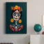Toile tendue avec châssis de qualité supérieure «Bright Day Of The Dead I»-1044989400
