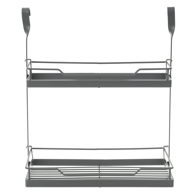 Woodside Plastic Cabinet Shelving Rack, Grey