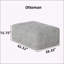 Canapé modulaire surdimensionné Boneless, tissu chenille scintillant, coussin moelleux, 2 coussins, aucun assemblage requis-306075340