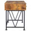 Bureau d'écriture à 3 tiroirs Antique Muscade et noir