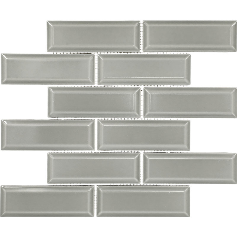 Carreau de mosaïque biseauté 2 x 6 Daltile Revalia Remix (10 pièces par carton) (10,30 pieds carrés par carton)