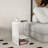 Modern Acrylic End Table With Storage C-Shaped Side Table-834471715
