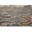 Tapis de couloir oriental bleu clair Oushak 3 x 10