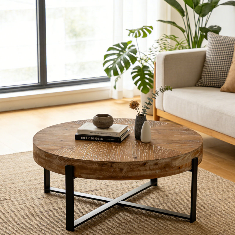Table basse Brisayda, Noir