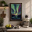 Aurora Over Silent Waters Scandinavian - Wrapped Canvas-857652794-857652799
