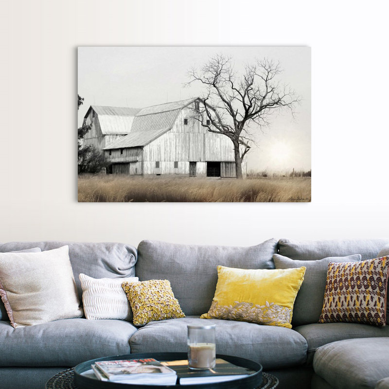 "Ohio Fields I" par Lori Deiter, reproduction d'art sur toile avec quincaillerie de fixation, Toile tendue, H 40 po x l 60 po