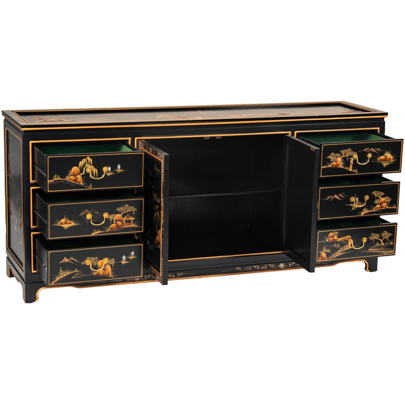 32" H x 72" W Combo Dresser
