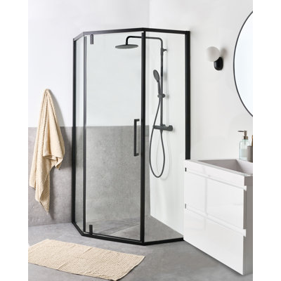 Shower Enclosure TOCANTINS Black