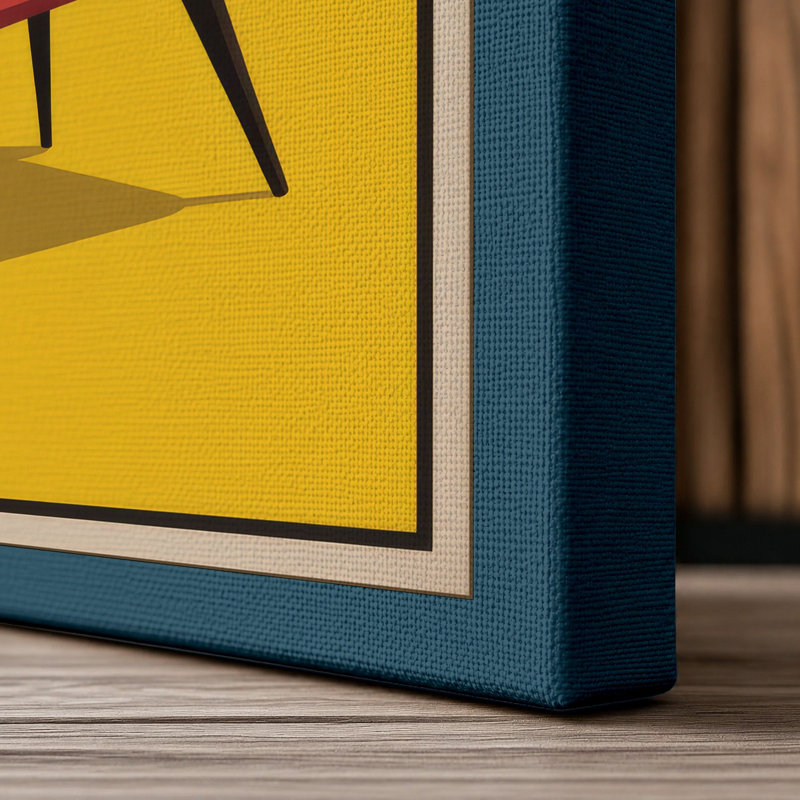 Print, 24x16 - 61.0 x 40.6 cm, Teal Border