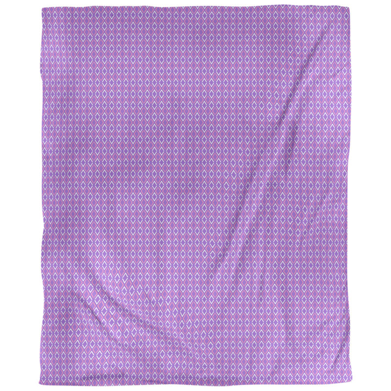 Housse de couette Katelyn Elizabeth, Housse de couette pour très grand lit, Microfibre, Mauve moyen